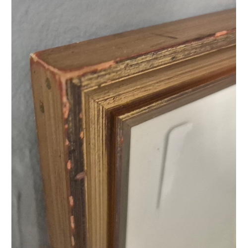 95 - CONSTANCE HALFORD THOMPSON. OUT OF THE STALLS. pastel, 68cm x 74cm, framed.