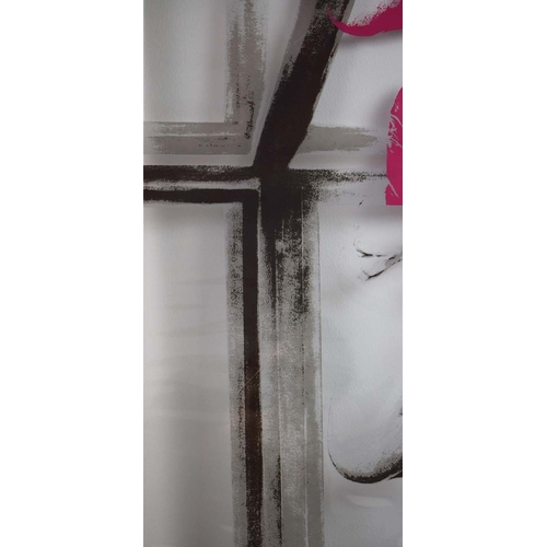 97 - POL MARA (1920-1998). VARIATIONS OF A PORTRAIT OF A WOMAN, 1972. (d) lithograph, 71cm x 51cm, framed... 