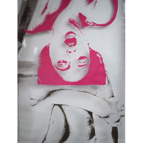 97 - POL MARA (1920-1998). VARIATIONS OF A PORTRAIT OF A WOMAN, 1972. (d) lithograph, 71cm x 51cm, framed... 