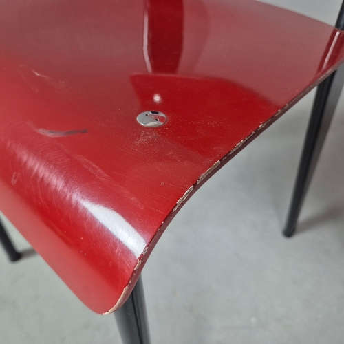 25 - PAIR OF VITRA STANDARD CHAIRS BY JEAN PROUVE. Vitra Edition 2002.