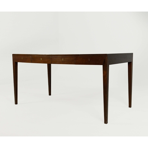 36 - ATTRIBUTED TO HASLEV MØBELFABRIK MODEL 36 DESK. by Sevrin Hansen Jr, 143cm x 75cm x 71cm approx.
