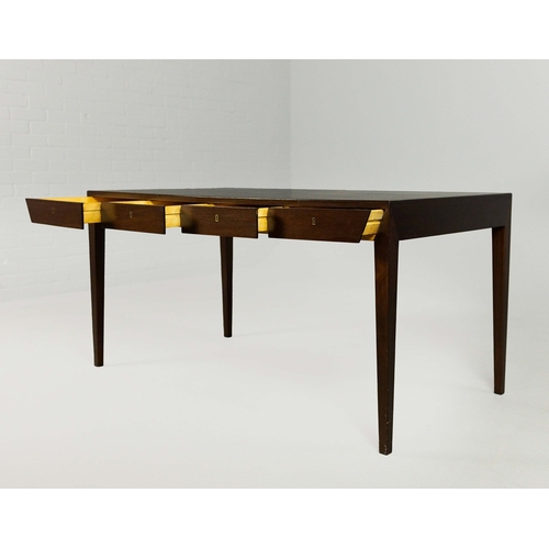 36 - ATTRIBUTED TO HASLEV MØBELFABRIK MODEL 36 DESK. by Sevrin Hansen Jr, 143cm x 75cm x 71cm approx.