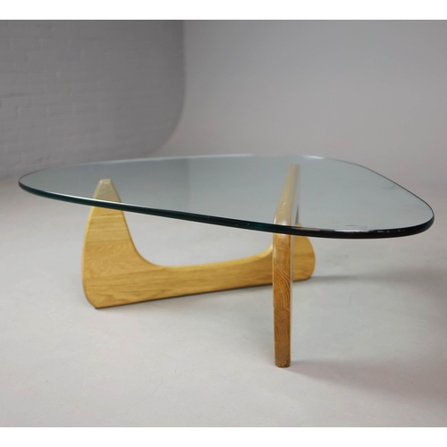 46 - VITRA NOGUCHI COFFEE TABLE BY ISAMU NOGUCHI. 41cm H x 125cm W x 90cm D.