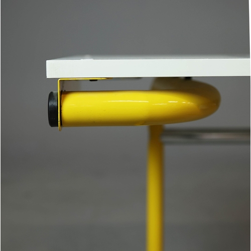 59 - ATTRIBUTED TO BIEFFEPLAST TECNIGRAFO DESK. by Joe Colombo, vintage 20th Century 70cm H x 115cm W x 6... 