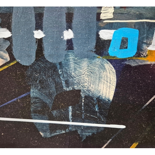 10 - CHRIS FARRELL (B. 1971). CITYSCAPE. oil on canvas, 90cm x 130cm.