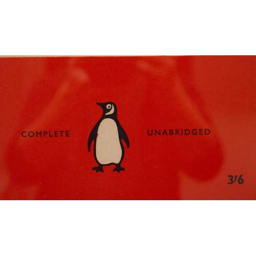 118 - KING & MCGAW. PENGUIN BOOKS NINETEEN EIGHT-FOUR (2). a pair of prints, each 62cm x 45cm, framed.