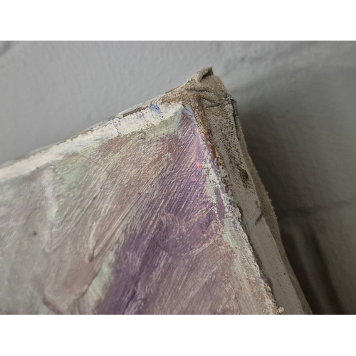 12 - VITALY FEDOROV. ABSTRACT. Oil on Canvas, 170cms x 200cms, signed and inscribed verso, Framed.