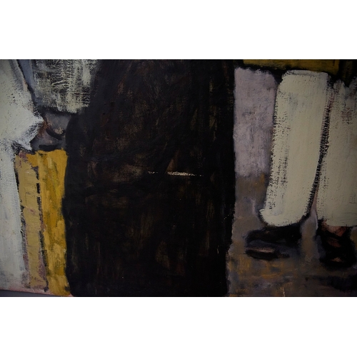 17 - MAJOR CONRAD 'DICK' RICHARDSON ROMYN MC (1915-2007). SEMANA SANTA. Oil on Canvas, 142cms x 103cms, (... 