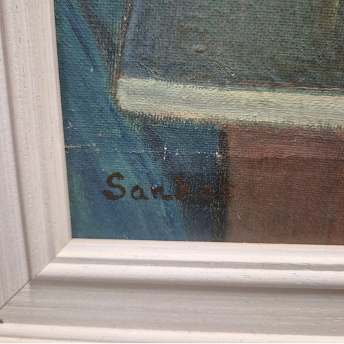 27 - SPANISH SCHOOL (21ST CENTURY). STILL LIFE WITH FLOWERS. signed by the artist, oil on canvas, 52cm x ... 