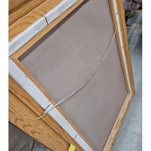 34 - AFTER TAMARA DE LEMPICKA (POLISH 1894-1980). BLUE HOUR, 1932. oil on canvas, 109cm x 78cm, framed.