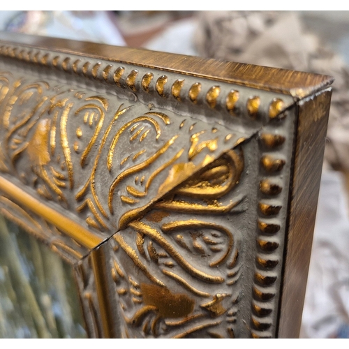 46 - YAKOV KHAIMOV (1914-1991). BIRCH TREES FOREST 1950S. oil on board, 49cm x 69cm.