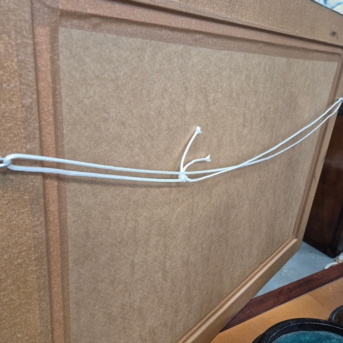 46 - YAKOV KHAIMOV (1914-1991). BIRCH TREES FOREST 1950S. oil on board, 49cm x 69cm.