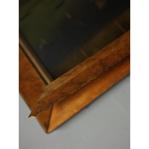 77 - A PROSPECT OF THE CITY OF LONDON. a 19th century Crystoleum depicting 18th century London overlookin... 