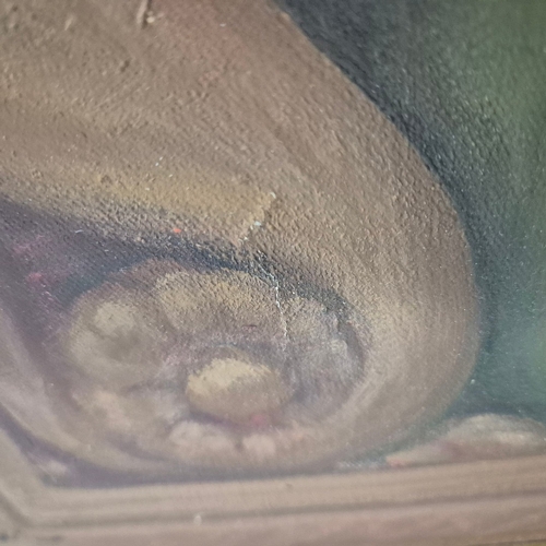 81 - AFTER NATALE SCHIAVONI (ITALIAN 1777-1858). DREAM OF A SIXTEEN-YEAR-OLD GIRL. oil on canvas, 78cm x ... 