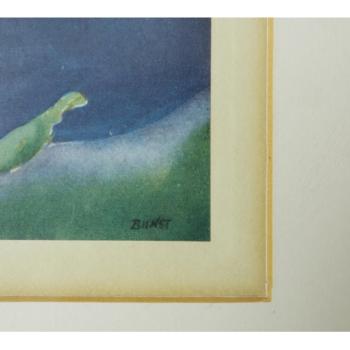 91 - LEON BAKST (RUSSIAN/FRENCH 1866-1924). COSTUME DESIGNS (3). a set of three coloured engravings, larg... 