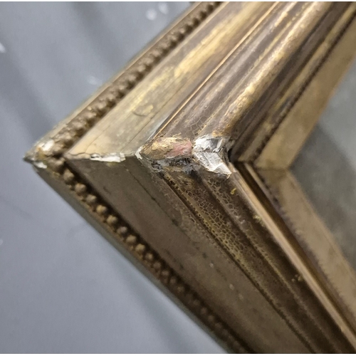 107 - 19TH CENTURY SCHOOL. SHIP IN STORMY SEAS. oil on canvas, 56cm x 67cm, framed.