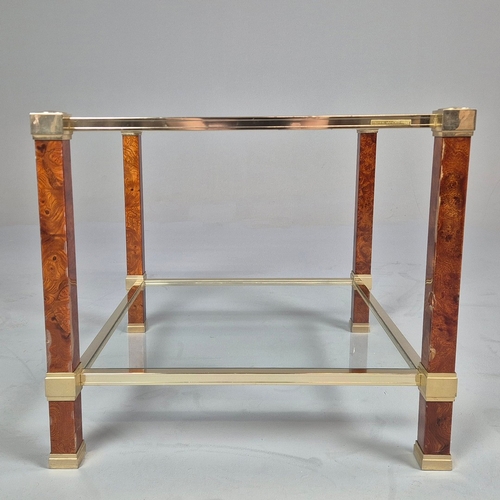 693 - PIERRE VANDEL SIDE TABLE. vintage 1970s French
50cm H x 58cm W x 58cm D.