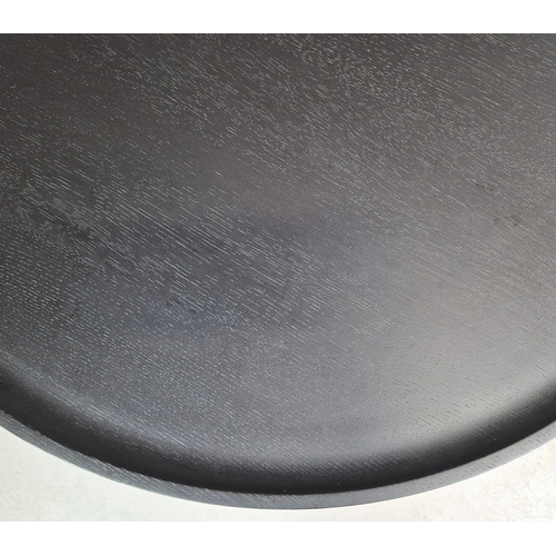 697 - BENCHMARK GLEDA COFFEE TABLE. by Space Copenhagen, 43cm H x 80cm diam.