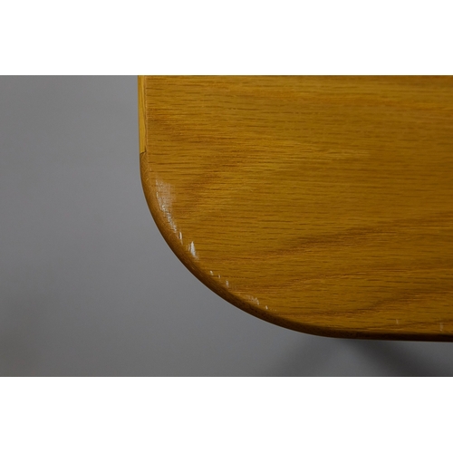 701 - CARL HANSEN & SON HUNTING TABLE. by Børge Mogensen, 210cm x 81.5cm x 71.5cm approx.