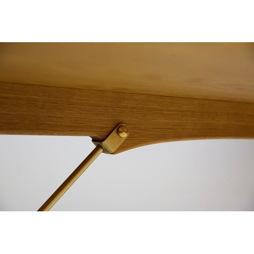 701 - CARL HANSEN & SON HUNTING TABLE. by Børge Mogensen, 210cm x 81.5cm x 71.5cm approx.