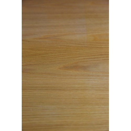 701 - CARL HANSEN & SON HUNTING TABLE. by Børge Mogensen, 210cm x 81.5cm x 71.5cm approx.