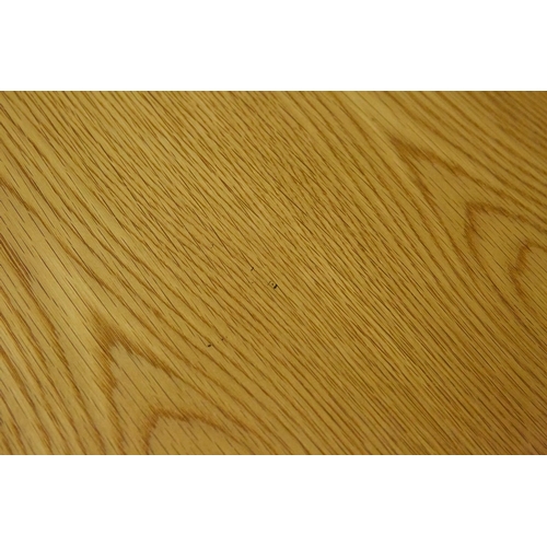 702 - CARL HANSEN & SON HUNTING TABLE. by Børge Mogensen, 210cm x 81.5cm x 71.5cm approx.