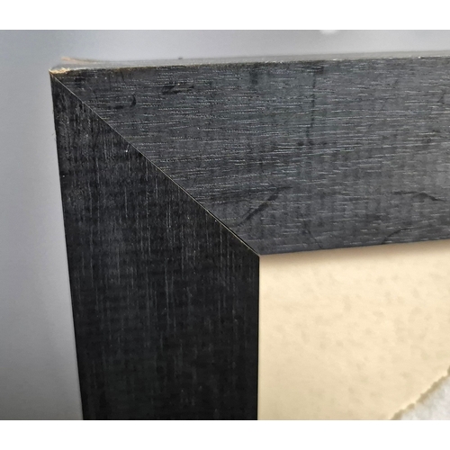 72 - 20TH CENTURY SCHOOL. HEAD STUDY. mixed media, indistinctly signed and dated 90, 83cm x 59cm, framed.