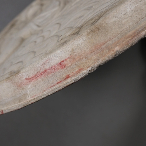 748 - CLASSICAL STYLE PUTTI WALL PLAQUES, 2 DIFFERING. 68cm x 58cm at largest approx. (2).