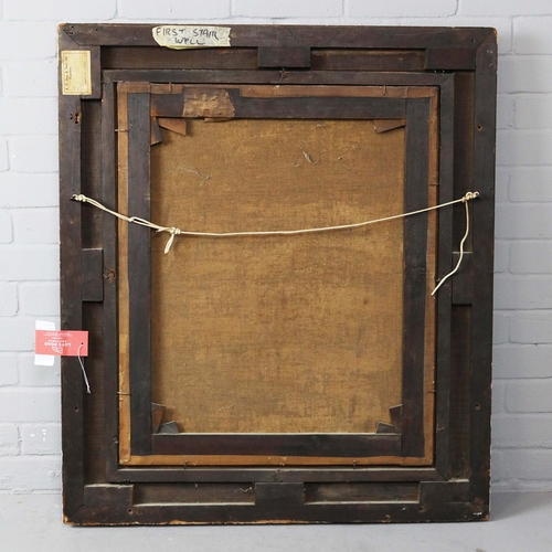 98 - 19TH CENTURY BRITISH SCHOOL. PORTRAIT OF A GENTLEMAN. oil on canvas, 100cm x 80cm, framed.