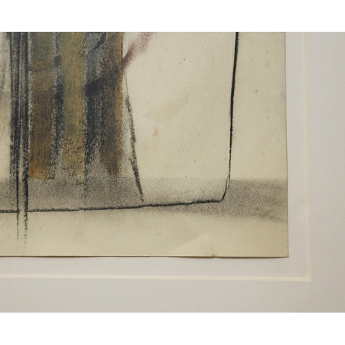 1 - PAUL FEILER (BRITISH 1918-2013). COMPOSITION. (d) gouache and pastel on paper, signed 'Feiler 64', 4... 
