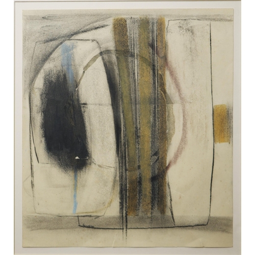1 - PAUL FEILER (BRITISH 1918-2013). COMPOSITION. (d) gouache and pastel on paper, signed 'Feiler 64', 4... 