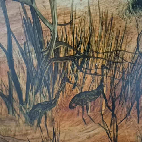 10 - KEVIN CHARLES (PRO) HART (AUSTRALIAN 1928-2006). BIRDS AND ANTS. (d) oil on board, Barry Stern Galle... 