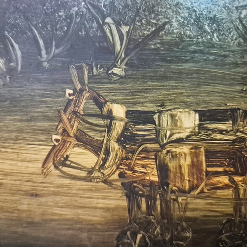 11 - KEVIN CHARLES (PRO) HART (AUSTRALIAN 1928-2006). COBB AND CO COACH. (d) oil on board, Barry Stern Ga... 