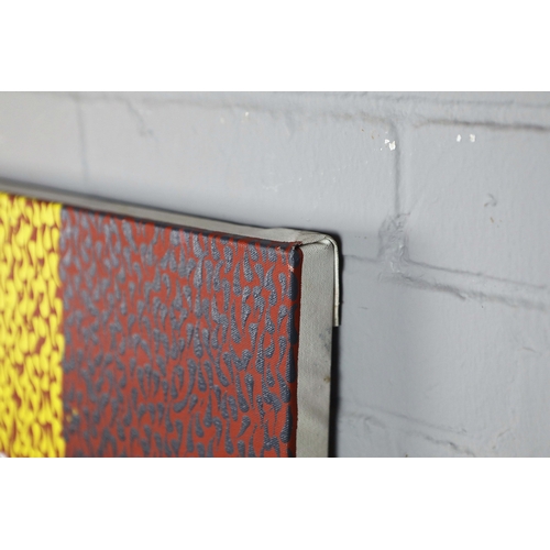 13 - TESS NAPALJARRI ROSS (20TH CENTURY AUSTRALIAN ABORIGINAL). CEREMONY. (d) oil on canvas, 147cm x 120c... 