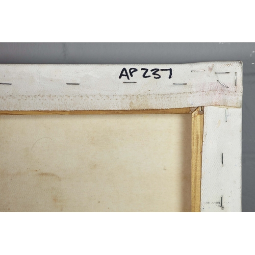 13 - TESS NAPALJARRI ROSS (20TH CENTURY AUSTRALIAN ABORIGINAL). CEREMONY. (d) oil on canvas, 147cm x 120c... 