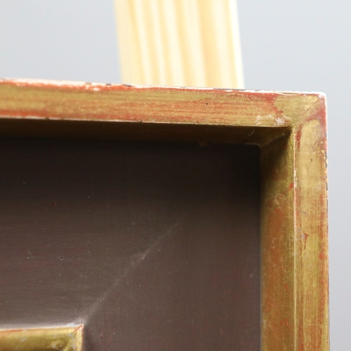 18 - RICHARD FOSTER (B. 1945). BEACH SCENE WITH FIGURES. (d) oil on board, 36cm x 46cm, framed. (Subject ... 