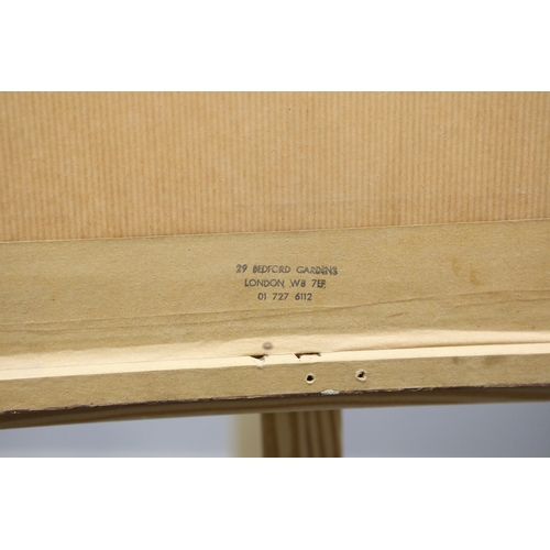 18 - RICHARD FOSTER (B. 1945). BEACH SCENE WITH FIGURES. (d) oil on board, 36cm x 46cm, framed. (Subject ... 