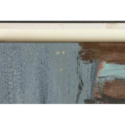 2 - KISHOR SHINDE (INDIAN B. 1958). UNTITLED. oil on canvas, Art & Soul Gallery, Mumbai label verso, 131... 