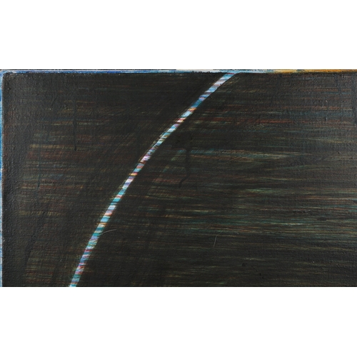 21 - FENDRY EKEL (B. 1971). WITNESS. oil on canvas, 85cm x 63cm, framed.