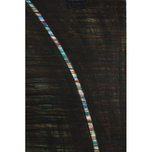 21 - FENDRY EKEL (B. 1971). WITNESS. oil on canvas, 85cm x 63cm, framed.