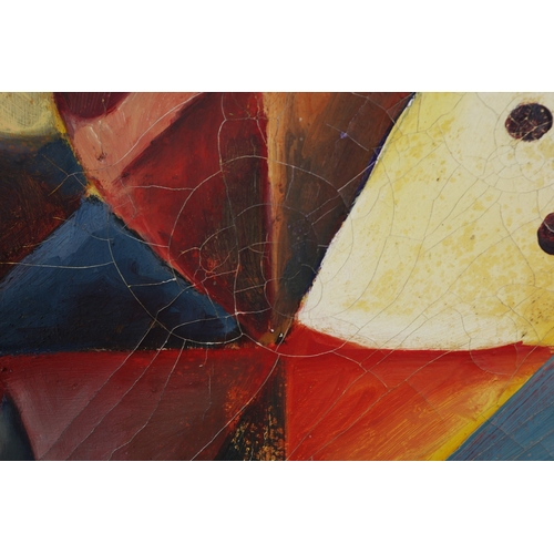 22 - BENJAMIN DOLMAN. ABSTRACT HUDSON STUDIO. Oil on Canvas, 74cms x 106cms, signed, inscribed verso, fra... 