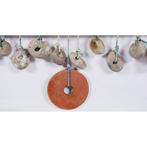 23 - RICHARD DACK RSMA RWA (BRITISH B. 1944). HEBRIDEAN RECOLLECTIONS. oil and assemblage, Mall Galleries... 