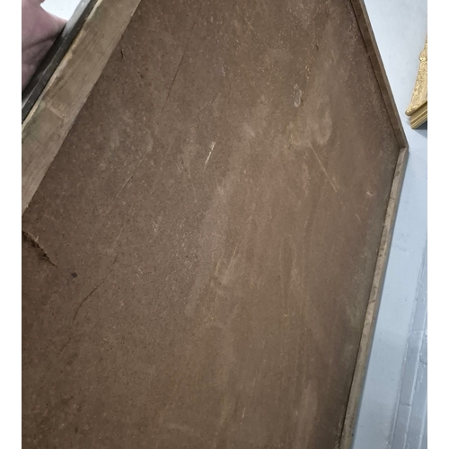 26 - IN THE MANNER OF NICOLAS DE STAËL (1944-1955). UNTITLED. oil on board, 123cm x 139cm, framed.