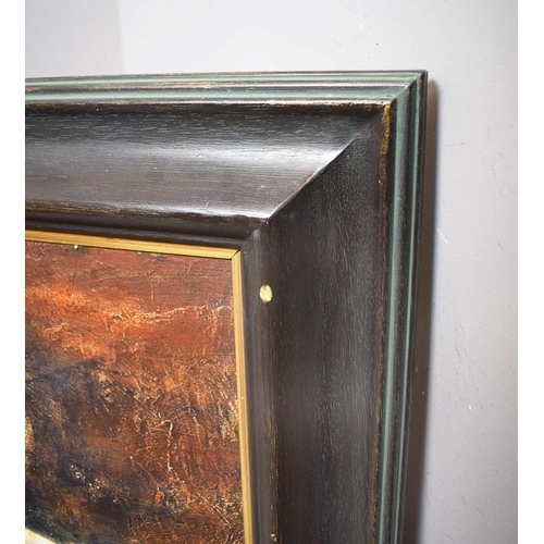 35 - JUTTA WROBEL. LOVERS. Oil on Canvas, 60cms x 48cms, Framed.