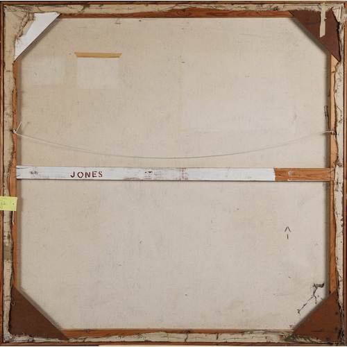 43 - IN THE MANNER OF KEITH RICHARDSON-JONES (1925-2005). ABSTRACT. oil on canvas, stencilled 'Jones' to ... 
