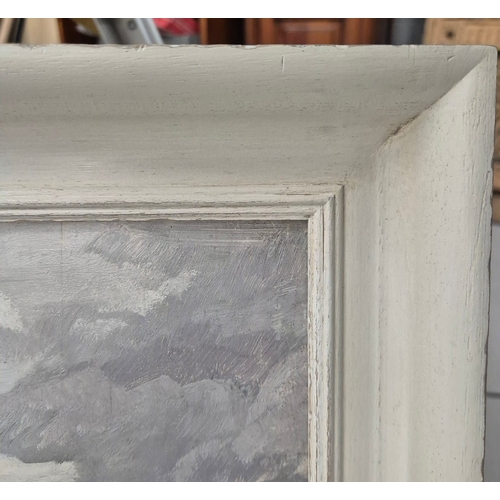 48 - STEPHEN BONE (BRITISH 1904-1958). LANDSCAPE, CAHA, IRELAND. (d) oil on panel, Jenna Burlingham label... 