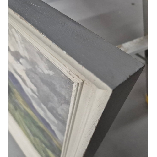 48 - STEPHEN BONE (BRITISH 1904-1958). LANDSCAPE, CAHA, IRELAND. (d) oil on panel, Jenna Burlingham label... 