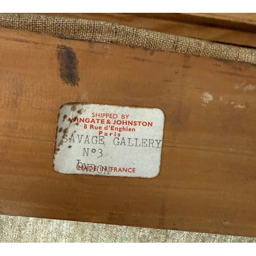 5 - JEAN-MARIE MARTIN (FRENCH 1922-2012). PAROI MARINE ENSOLEILLÉE. oil on canvas, Savage Gallery Paris,... 