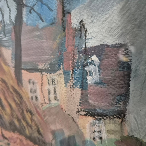 50 - DIANA KING. AFTER THE RAIN ON DARTMOOR. mixed media, 54cm x 79cm, framed.