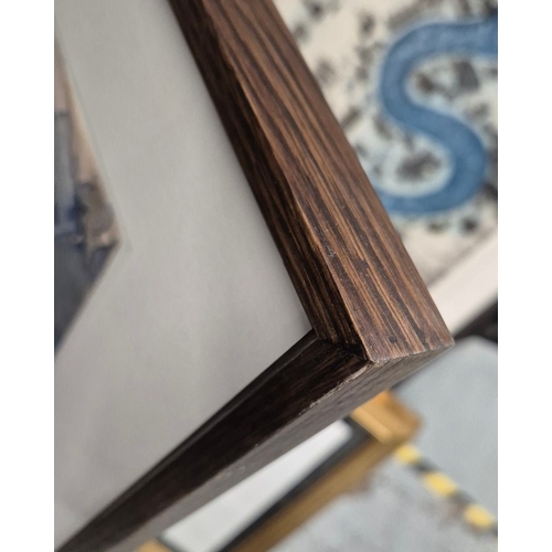 51 - MARY ADSHEAD (BRITISH 1904-1995). THE THAMES. (d) watercolour, 47cm x 61cm, framed. (Subject to ARR ... 